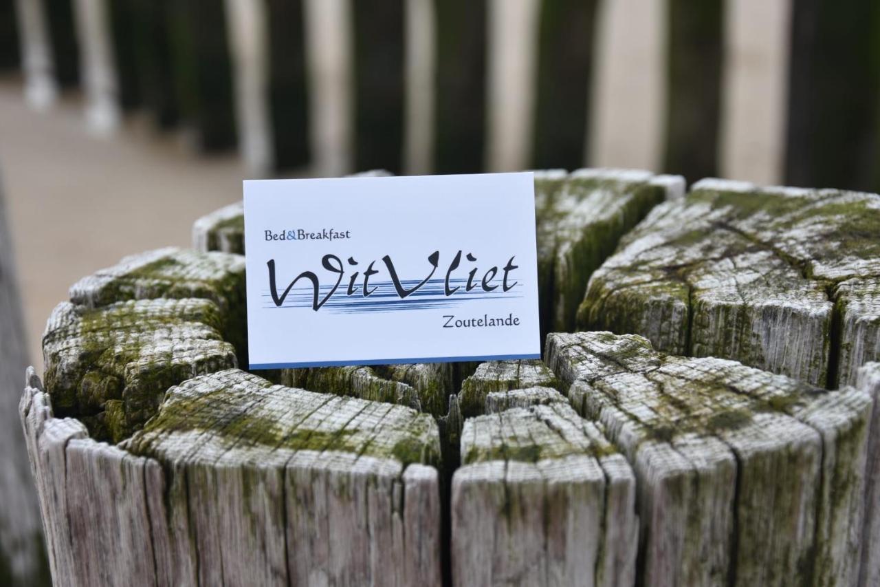 B&B Witvliet, Kamers En Studio Met Heerlijk Ontbijt ! Zoutelande Kültér fotó